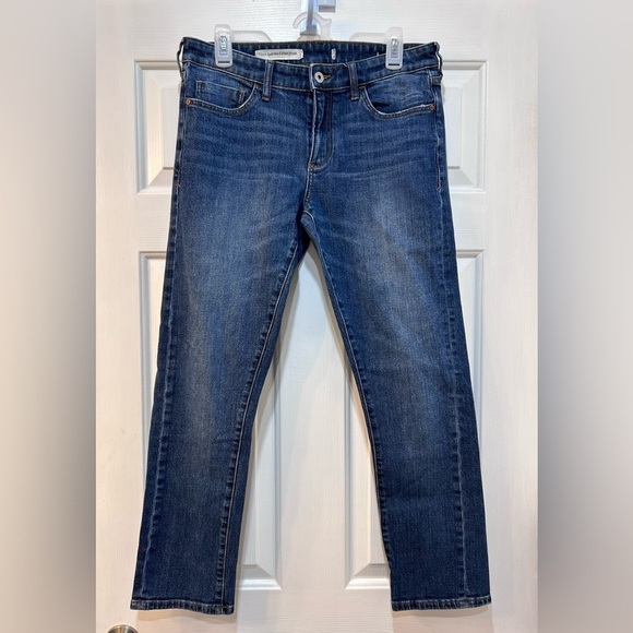 Pilcro and the Letterpress Denim - Pilcro And The Letterpress Straight Leg Jeans 5 Pocket Denim Women Size Unknown